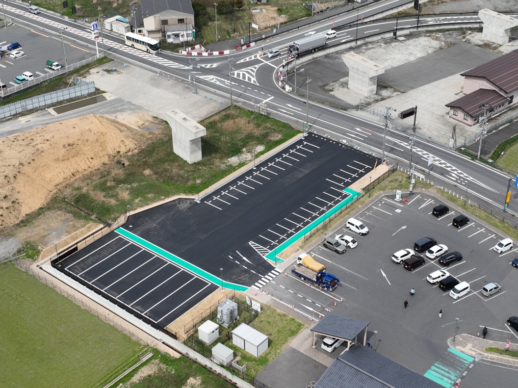 道の駅 山陰海岸ジオパーク浜坂の郷 駐車場拡張工事完成記念式典